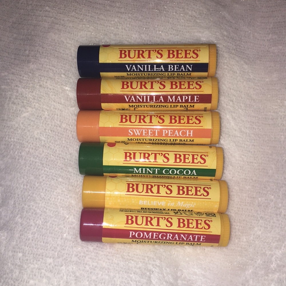 Burt’s Bees Lip Balm - set of 6